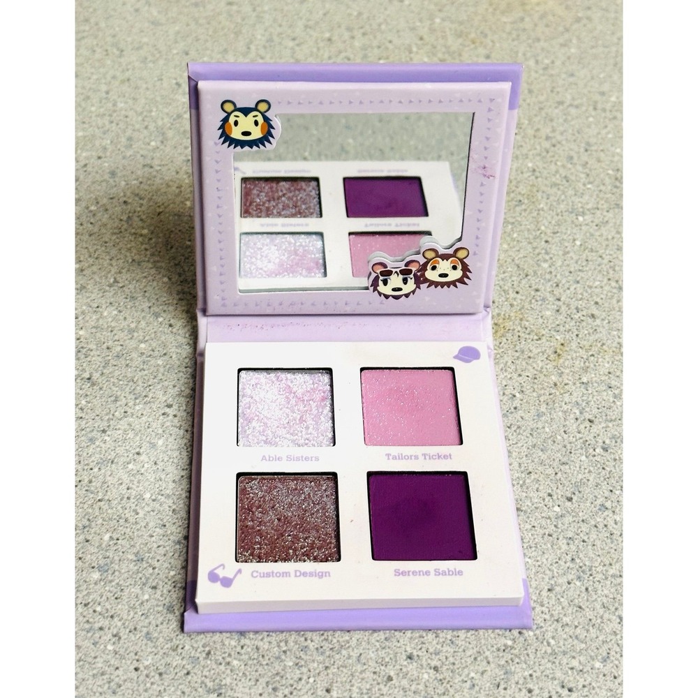 Colourpop Animal Crossing LABELLE OF THE BALL  Eyeshadow Quad Palette NEW IN BOX - Picture 2 of 3